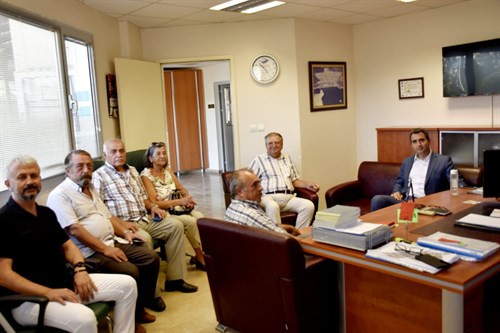 İlçe Kaymakamımız Sayın Can Kazım Kuruca, Akbük Saplı Ada Siteleri Derneğini ziyaret ettiler.