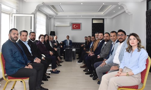 GESİFED ve DİGİAD, İlçe Kaymakamımız Sayın Can Kazım Kuruca’yı makamında ziyaret ettiler.