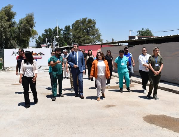 5199 Sayılı Hayvanları Koruma Kanunu kapsamında İlçe Kaymakamımız Sayın Can Kazım Kuruca'nın katılımlarıyla Didim Hayvan Barınağı denetimi yapıldı.